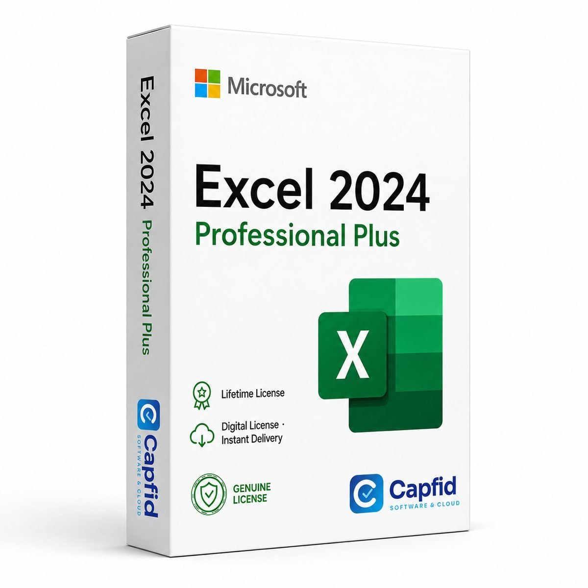 Microsoft Excel 2024 – digital license from Capfid