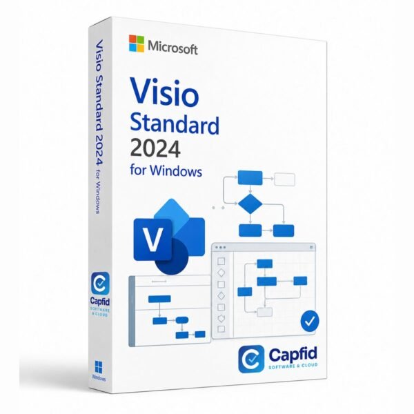 Microsoft Visio Standard 2024 – digital license from Capfid