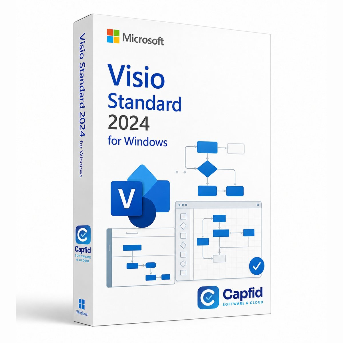 Microsoft Visio Standard 2024 – digital license from Capfid